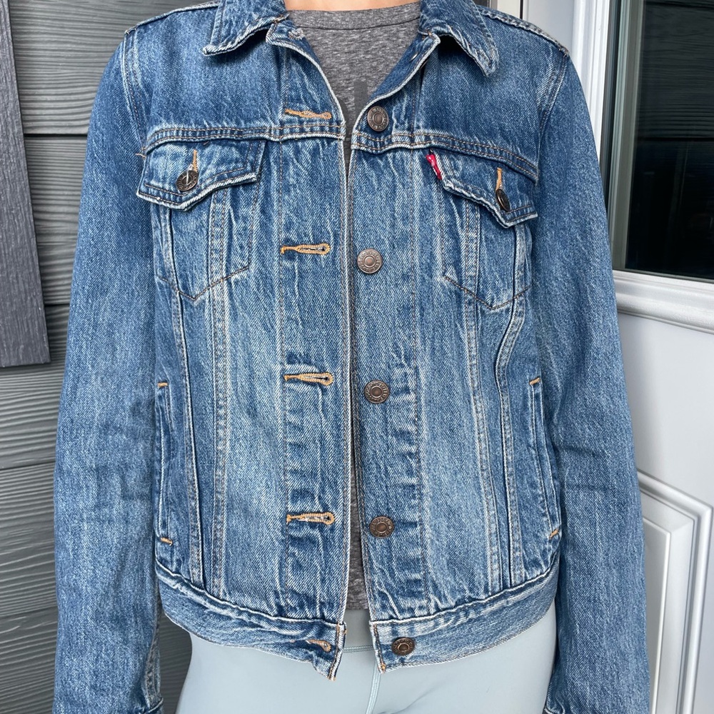 Levi's Blue Denim Jacket for Women